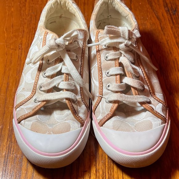 Coach Barrett size 8 sneakers - Picture 1 of 7